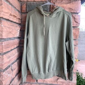 - True grid hoodie dark green